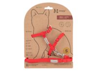 Amiplay Geschirr + Leine für Katze Samba S Rot
