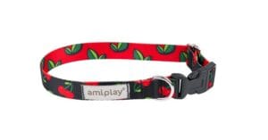 Amiplay BeHappy L Kirsche verstellbares Halsband