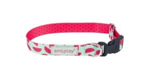 Amiplay BeHappy S Wassermelone verstellbares Halsband