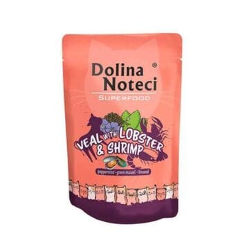 DOLINA NOTECI Superfood cielęcina z homarem i krewetkami