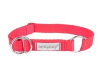 Amiplay Halbschellenhalsband Samba XL Rot