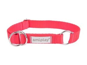 Amiplay Halbschellenhalsband Samba XL Rot