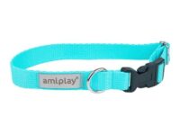 Amiplay Verstellbares Halsband Samba L Türkis