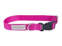 Amiplay Verstellbares Halsband Samba XS Rosa