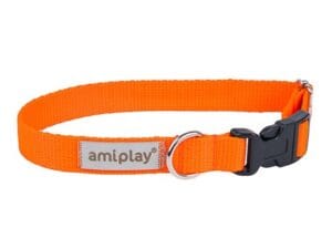 Amiplay Verstellbares Halsband Samba S Orange