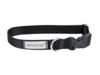 Amiplay Samba S verstellbares Halsband Schwarz