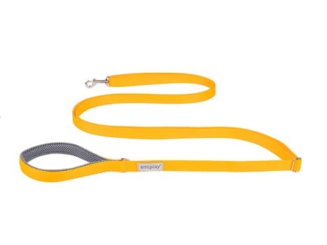 Amiplay Easy Fix verstellbare Leine Samba M Gelb