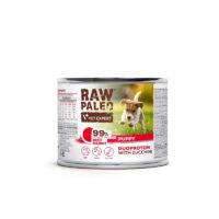 RAW PALEO Beef&Rabbit Puppy 200g Welpennassfutter Duoprotein Rind & Kaninchen