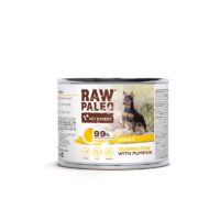 RAW PALEO Truthahn&Kabeljau Adult 200g Nassfutter für Hunde Duoprotein Truthahn & Kabeljau