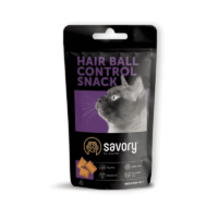 SAVORY Hairball Comtrol 60g Katzenleckerli zur Kontrolle der Lockenbildung