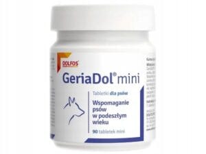 DOLFOS GeriaDol Mini 90 Tabletten Unterstützung für ältere Hunde
