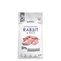 BALTICA Nutraceutic Hypoallergenes Kaninchen & Reis XS/S 3kg