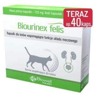 BIOWET Biourinex Felis 40 Kapseln für die Harnwege der Katze