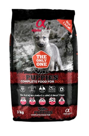 Alpha Spirit Puppies 3kg Trockenfutter für Welpen