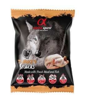 Alpha Spirit Truthahn-Würfel 50g Hundeleckerli