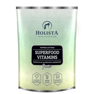 HOLISTA Superfood Vitamins Junior 600g Mineralstoff- und Vitaminmischung für Welpen