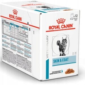 ROYAL CANIN Skin and Coat 12x85g Nassfutter für Katzen