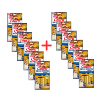 INABA CAT Meal Topper Huhn mit Käse 4x14g x12