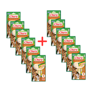 INABA DOG Churu Huhn Rezept 4x14g x12