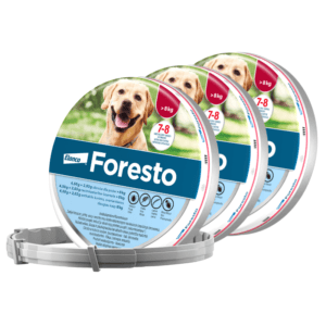 FORESTO Floh- und Zeckenhalsband für Hunde über 8kg 70cm 3 PACK