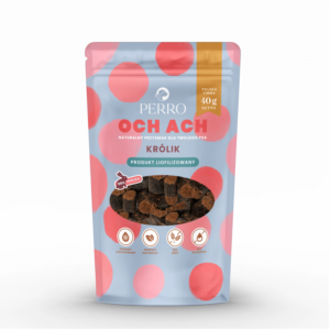 PERRO OCH ACH Królik Przysmaki liofilizowane 40g