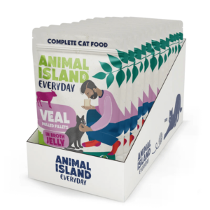Animal Island Everyday Kalbsfilets mit Gelee in Brühe 12x85g