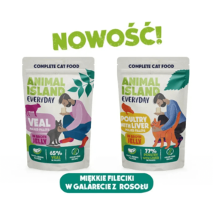 Animal Island Everyday gewichste Kalbsfilets in Gelee 4 x 85g – Bild 2