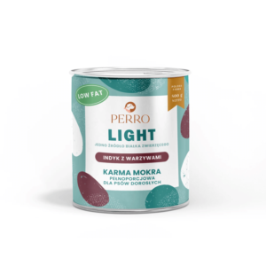 PERRO Light Indyk z warzywami monobiałkowa 800g karma mokra dla psów dorosłych