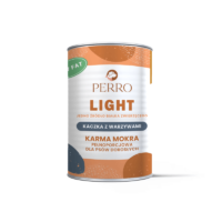 PERRO Light Ente mit Gemüse, monoproteinhaltig, 400 g Nassfutter für ausgewachsene Hunde