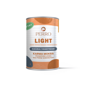 PERRO Light Kaczka z warzywami monobiałkowa 400g karma mokra dla psów dorosłych