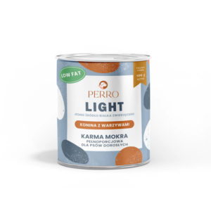 PERRO Light Konina z warzywami monobiałkowa 800g karma mokra dla psów dorosłych