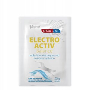 VETFOOD Electroactiv Balance BANAN 20 g elektrolity dla psa i kota