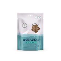 Monster Dog Dental Chew Lamm L (7 Stück) 270 g Zahnpflege-Kauartikel für große Hunderassen