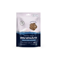 Monster Dog Dental Chew Huhn L (7 Stück) 270 g Zahnpflege-Kauartikel für große Hunderassen