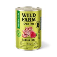 Wild Farm Katzen Premium Getreidefrei Lamm und Thunfisch 400 g