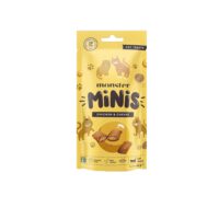 Monster Katzenleckerli Minis Huhn & Käse 60 g Lachs für Katzen