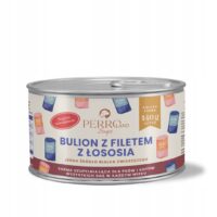 PERROland Suppen RehydrationsbrĂŒhe fĂŒr Hunde und Katzen, Lachs, 140 g
