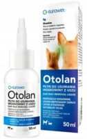 Eurowet Otolan 50 ml OhrenspĂŒlung zur Ohrenschmalzentfernung fĂŒr Hunde und Katzen