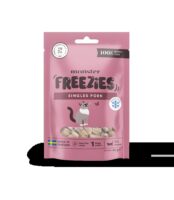 Monster Katzenleckerli Freezies Schweinefleisch 45 g Gefriergetrocknetes Schweinefleisch für Katzen