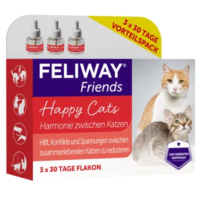 CEVA Feliway Friends Pheromon-Nachfüllpackung, 48 ml, 3er-Pack