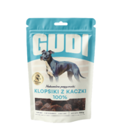 GUDI Entenfleischbällchen 100 g, natürliche Hundeleckerlis