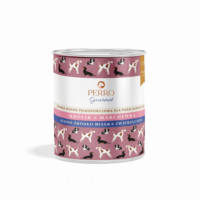 PERRO Gourmet Kaninchen mit Karotten 800 g Monoprotein-Futter für ausgewachsene Hunde