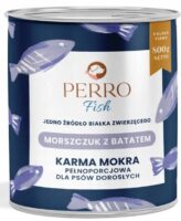 PERRO Seehecht mit Zucchini 800 g Monoprotein-Nassfutter für Hunde