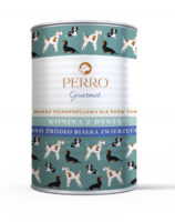 PERRO Gourmet-Pferdefleisch mit Kürbis 400 g für Welpen