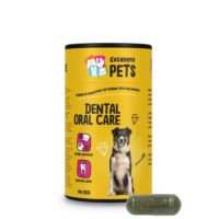 Excellent Pets Zahnpflege-Kapseln 90 Stück, zur Unterstützung der Mundhygiene bei Hunden und Katzen