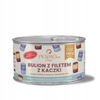 PERROLAND Rehydrierende Suppen EntenbrĂŒhe fĂŒr Hunde und Katzen, 140 g