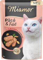 Miamor Pastete und Filet Lachs mit Huhn 85g