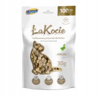 Hilton ŁaKocie Gefriergetrocknetes Leckerli mit Ente für Katzen 30 g