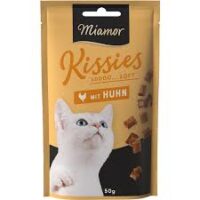 Miamor Kissies 50g - Weiche, gesunde HĂŒhnerleckerlis fĂŒr Katzen