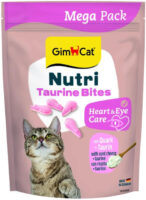 GimCat Nutri Taurin Bites mit HĂŒttenkĂ€se, 425 g Mausförmig Snack